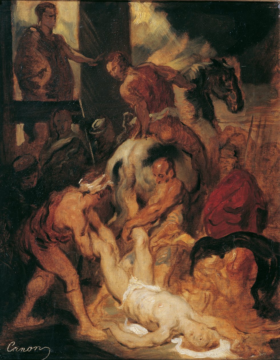 El martirio de San Hipólito de Hans Canon