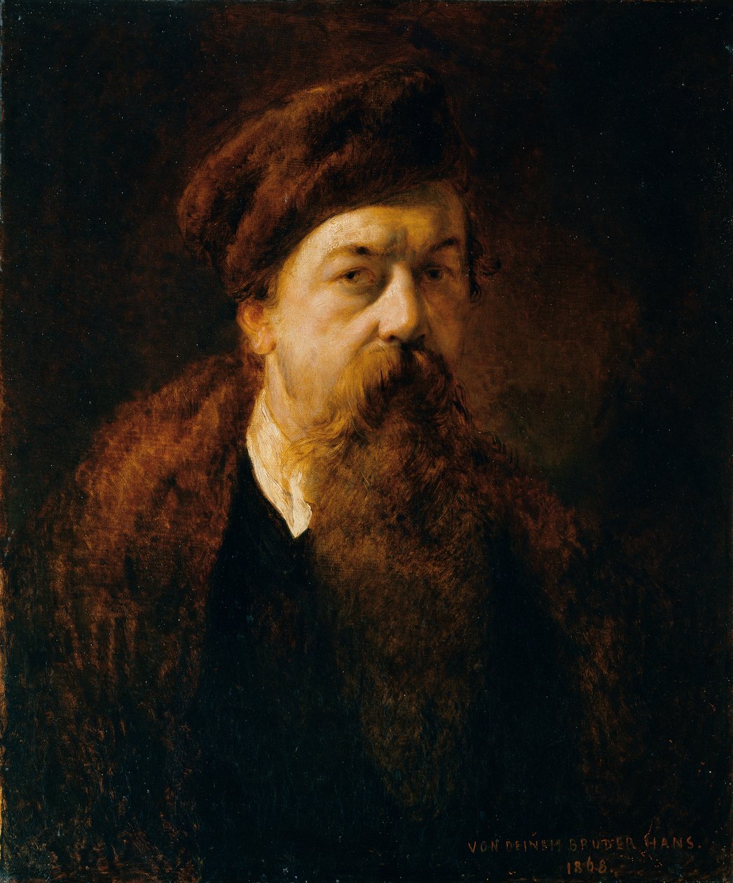 Auto retrato de Hans Canon