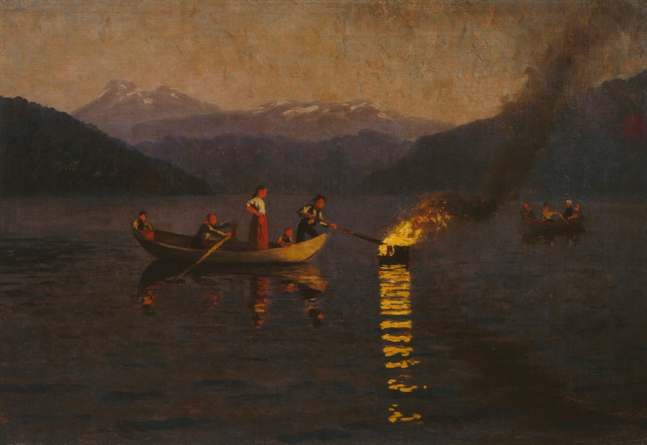 Noche de verano de Hans Dahl