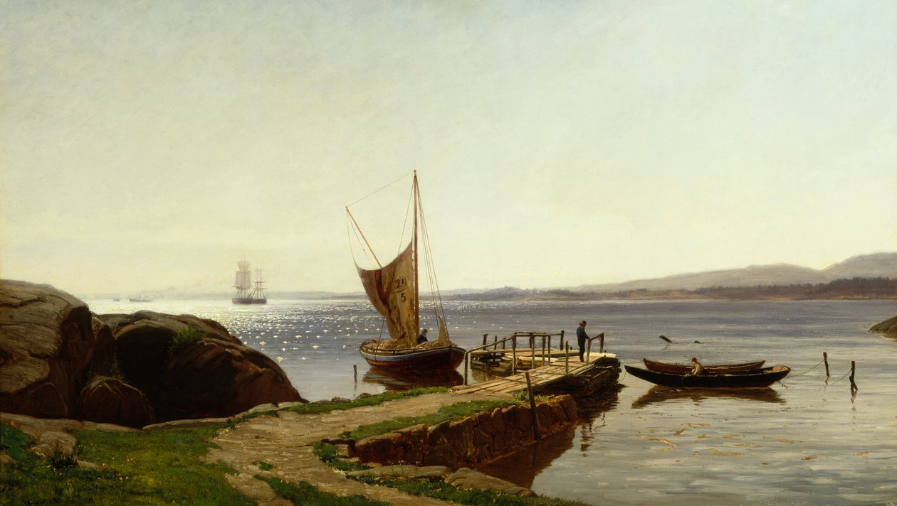 muelle de ballenas de Hans Gude