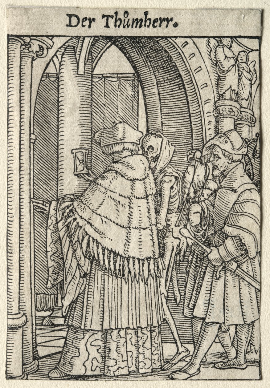 Danza de la Muerte: El Canónigo de Hans Holbein