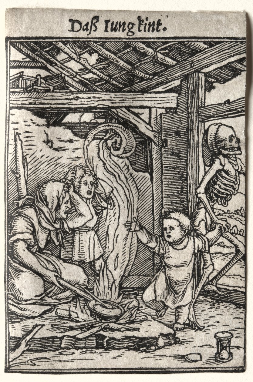 Danza de la muerte: El niño de Hans Holbein