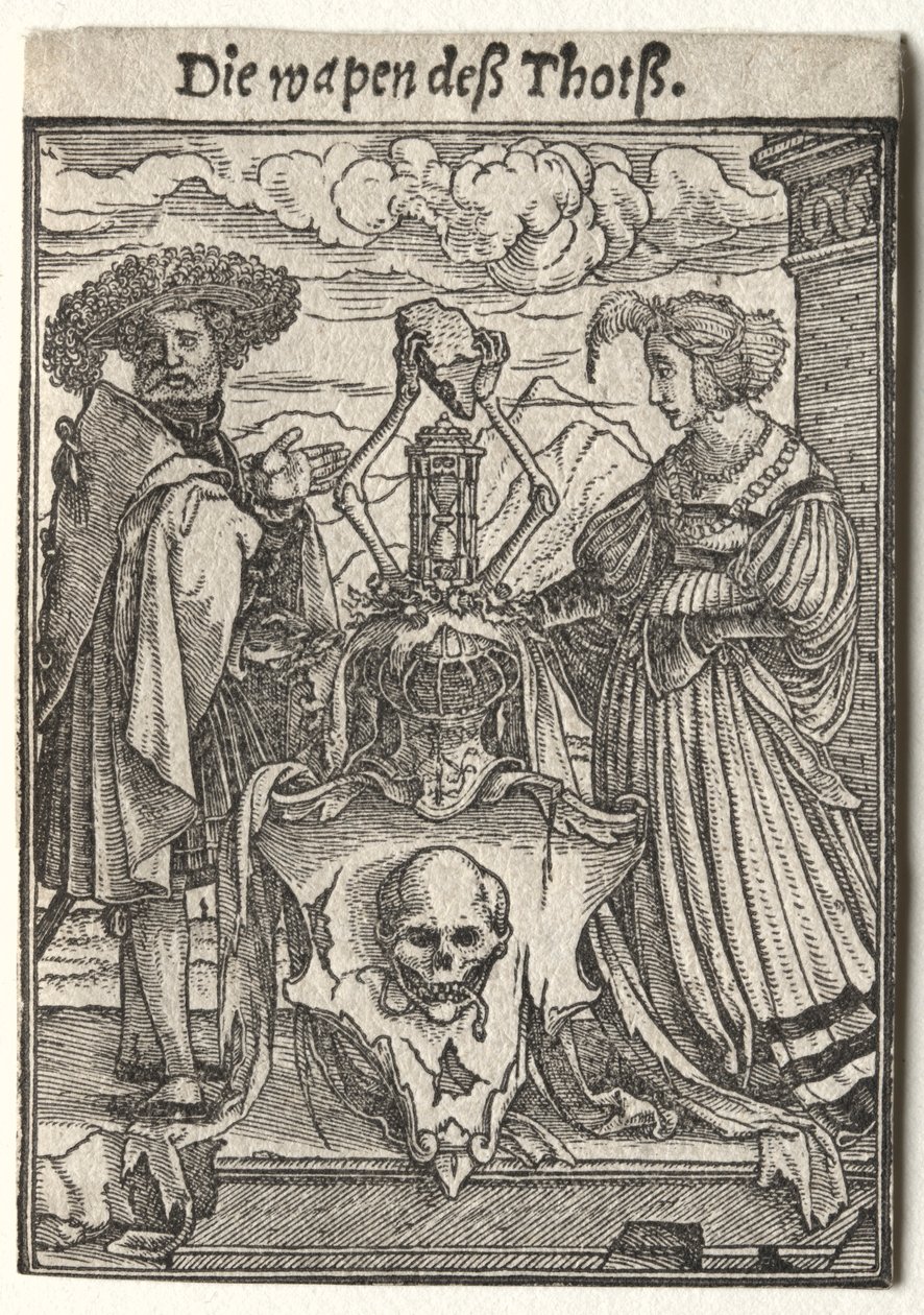 Danza de la Muerte: El Escudo de Armas de la Muerte de Hans Holbein