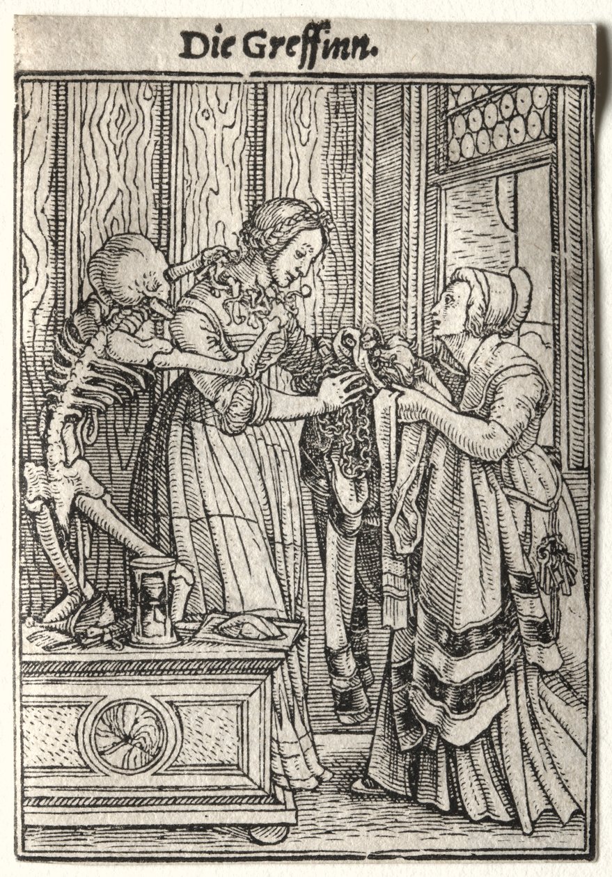 Danza de la Muerte: La Condesa de Hans Holbein