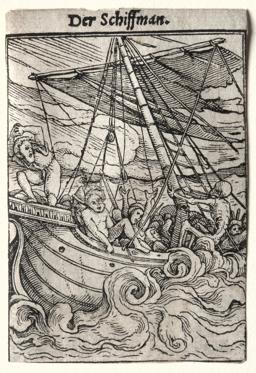 Danza de la Muerte: El Marinero de Hans Holbein