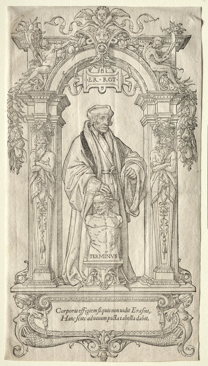 Erasmo de Rotterdam de Hans Holbein
