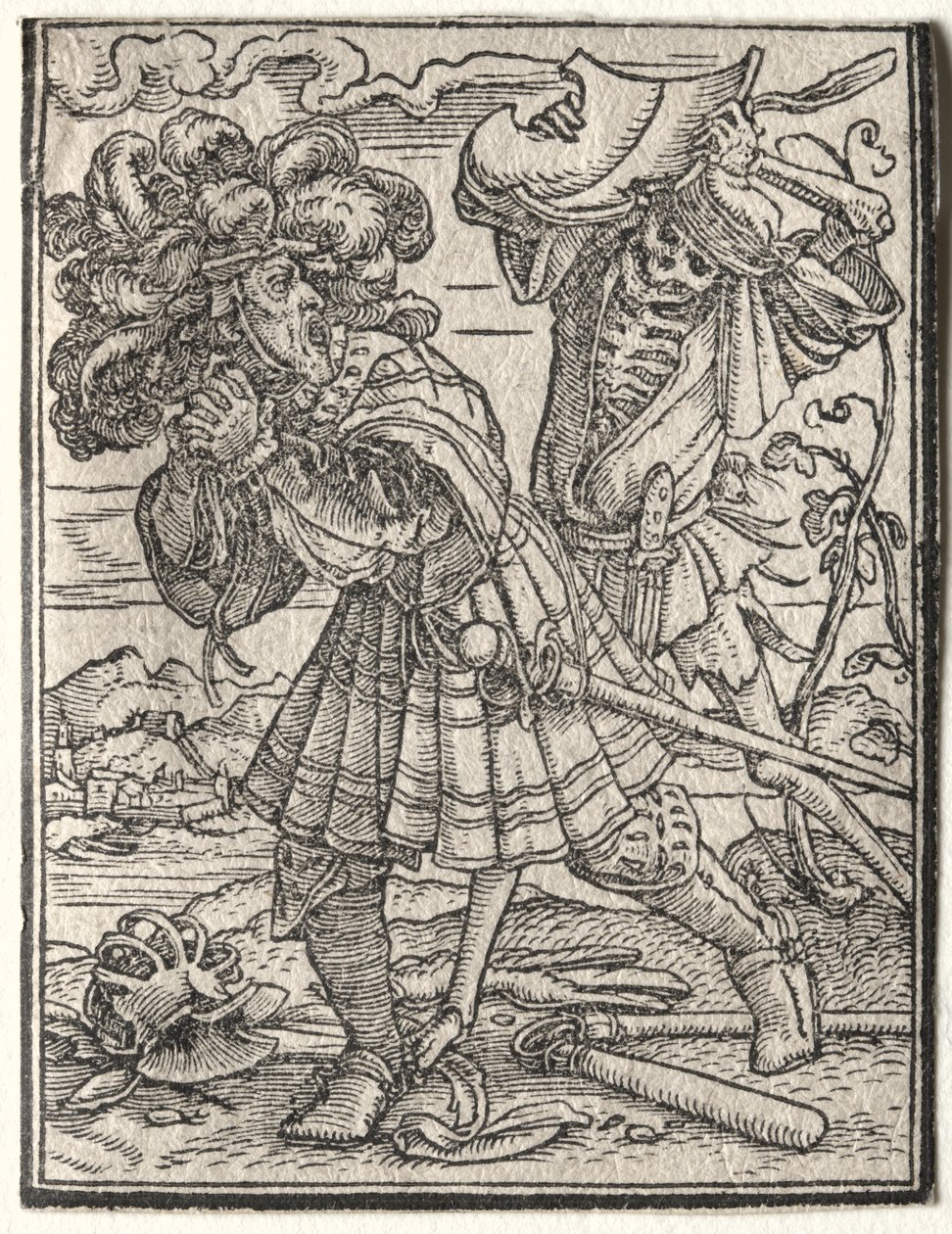 La Danza de la Muerte: El Conde de Hans Holbein