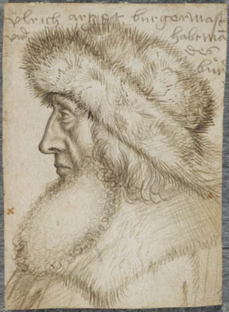 Retrato de Ulrich Artzt, alcalde de Augsburgo y capitán de la Liga de Suabia de Hans Holbein d.Æ.
