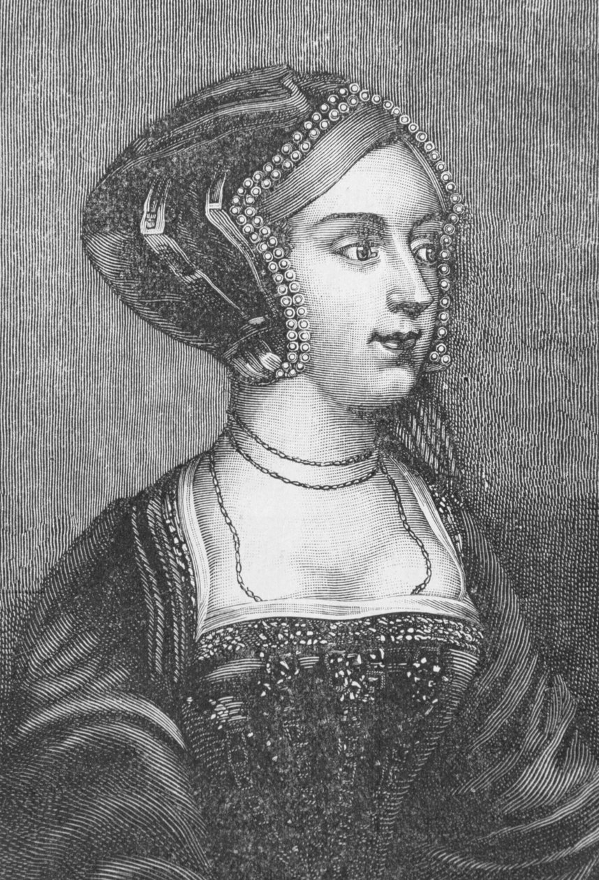 Ana Bolena (c.1507-36) Segunda esposa de Enrique VIII de Inglaterra de Hans Holbein der Jüngere