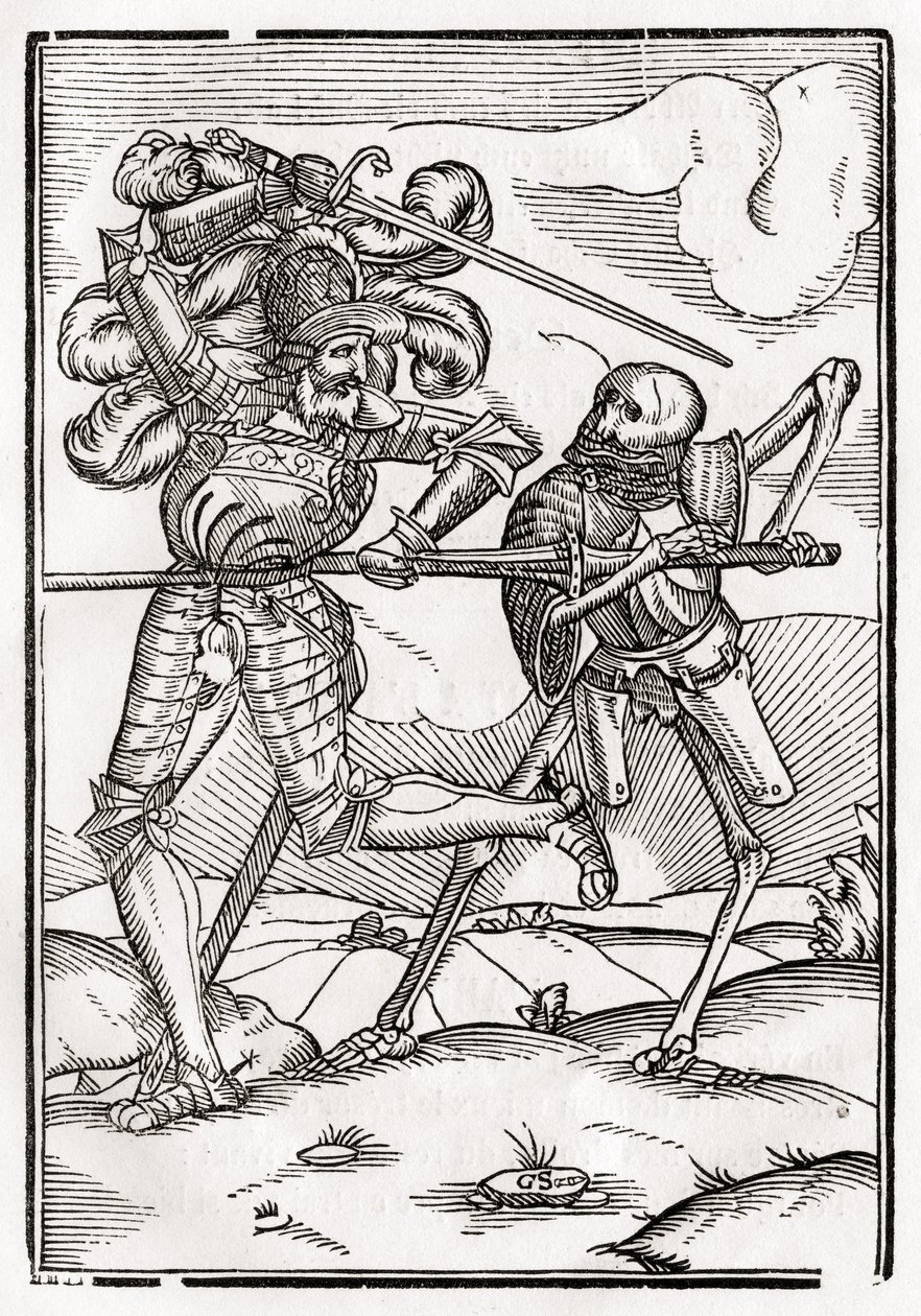 La muerte llega al caballero o conde, de 