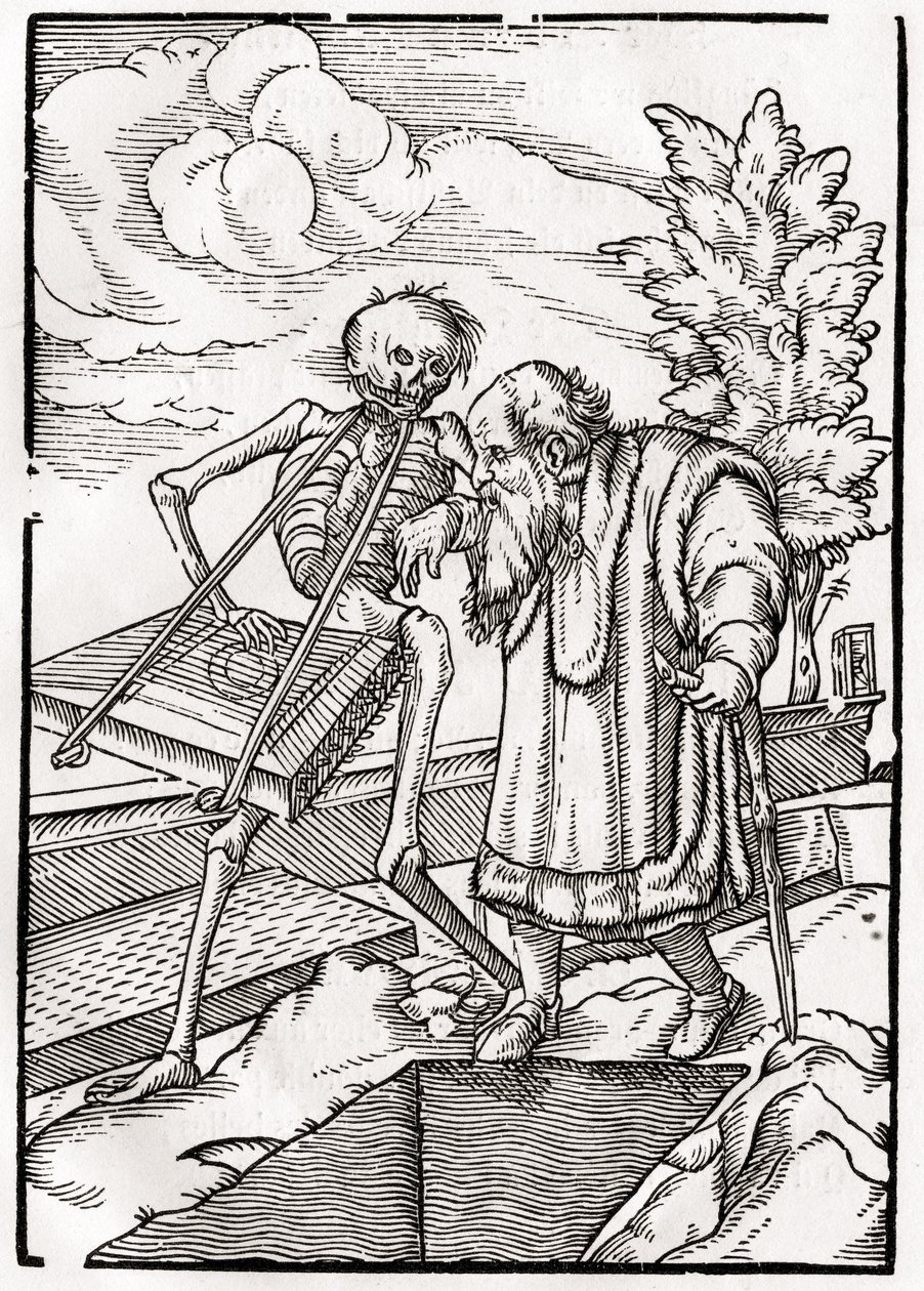 La muerte llega al anciano, o el ermitaño, de 