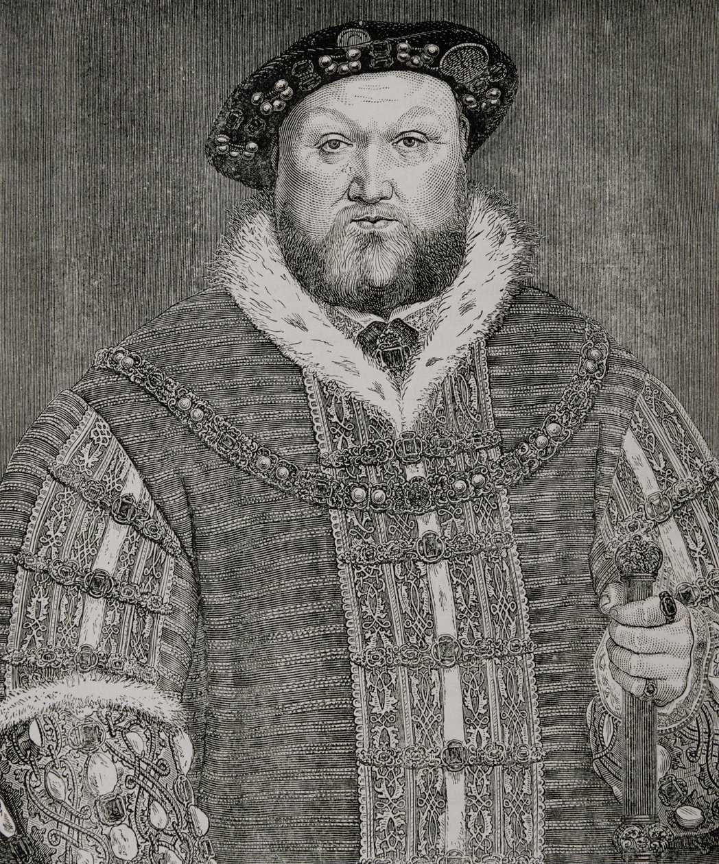Enrique VIII (1491-1547) de Hans Holbein der Jüngere