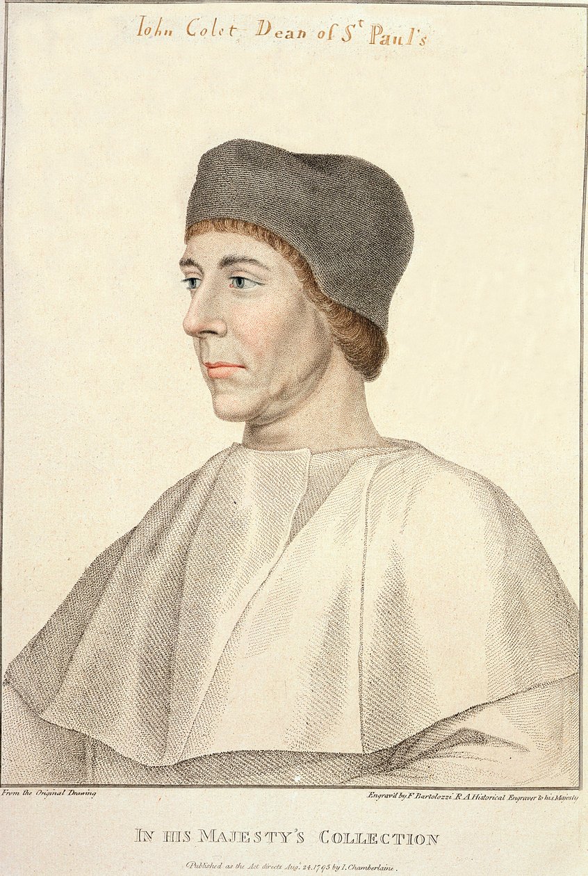 John Colet (c.1467-1519), Decano de St. Paul