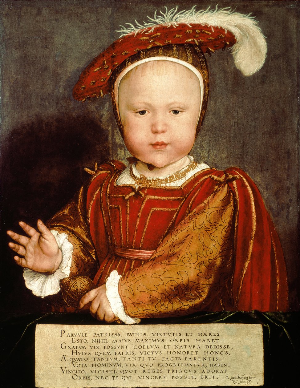 Retrato de Eduardo VI de niño, c.1538 de Hans Holbein der Jüngere