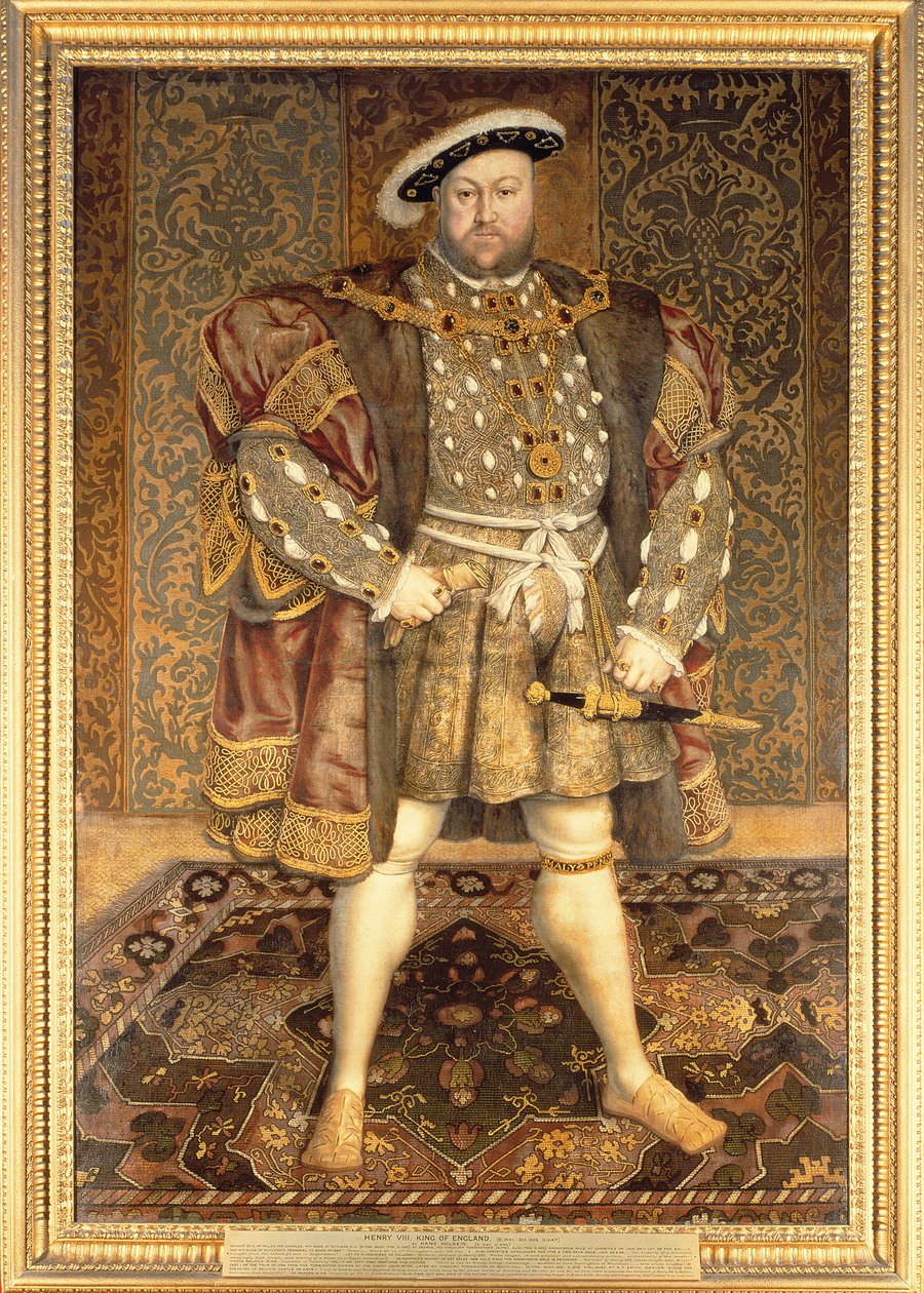 Retrato de Enrique VIII (1491-1547) de Hans Holbein der Jüngere