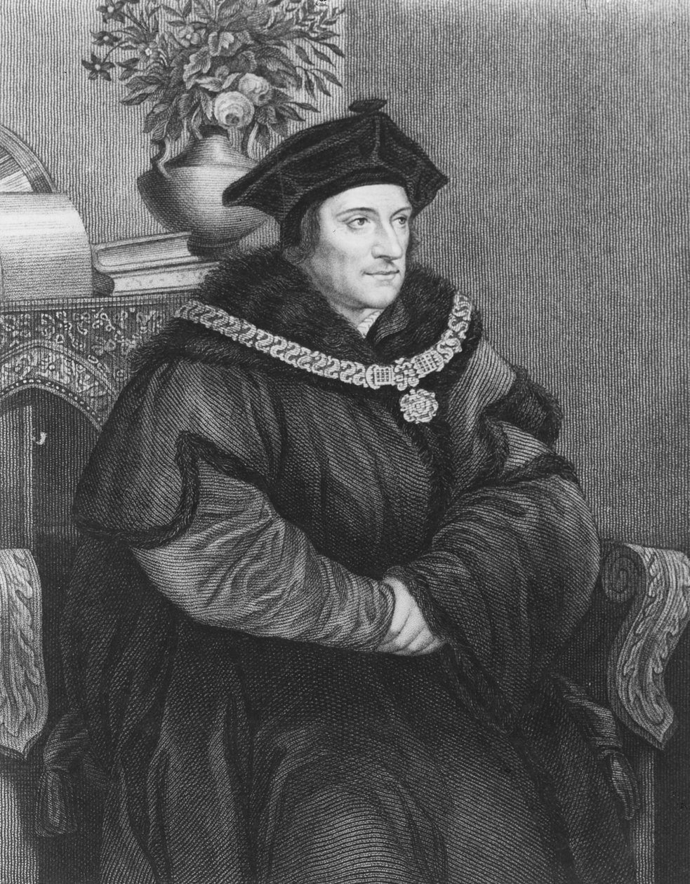 Sir Thomas More (1477-1535) de Hans Holbein der Jüngere