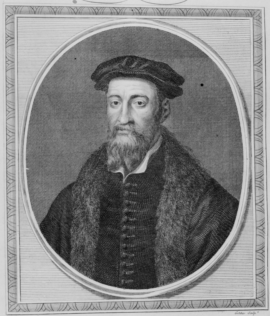 Sir Thomas Smyth, grabado por John Goldar, 1785 de Hans Holbein der Jüngere