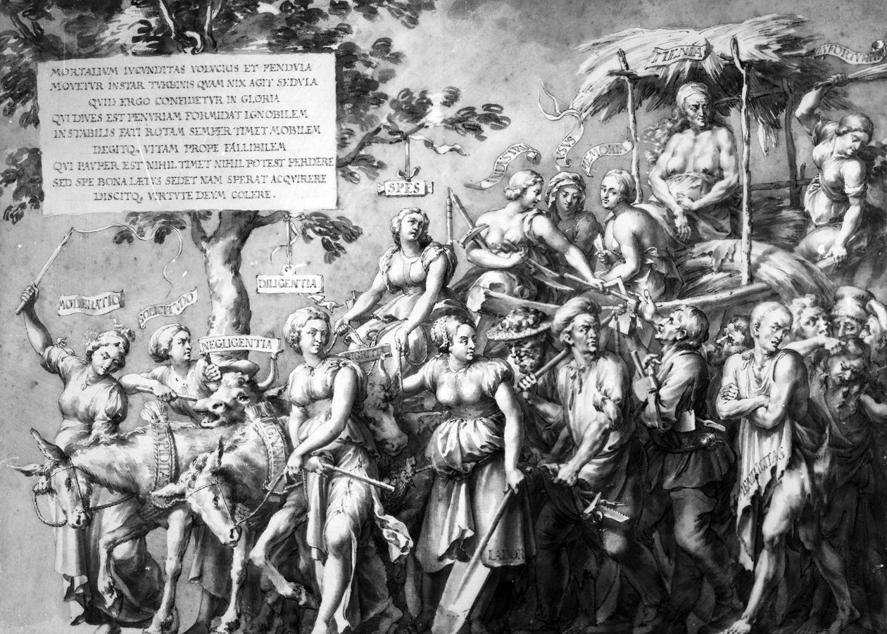 El Triunfo de la Pobreza de Hans Holbein der Jüngere