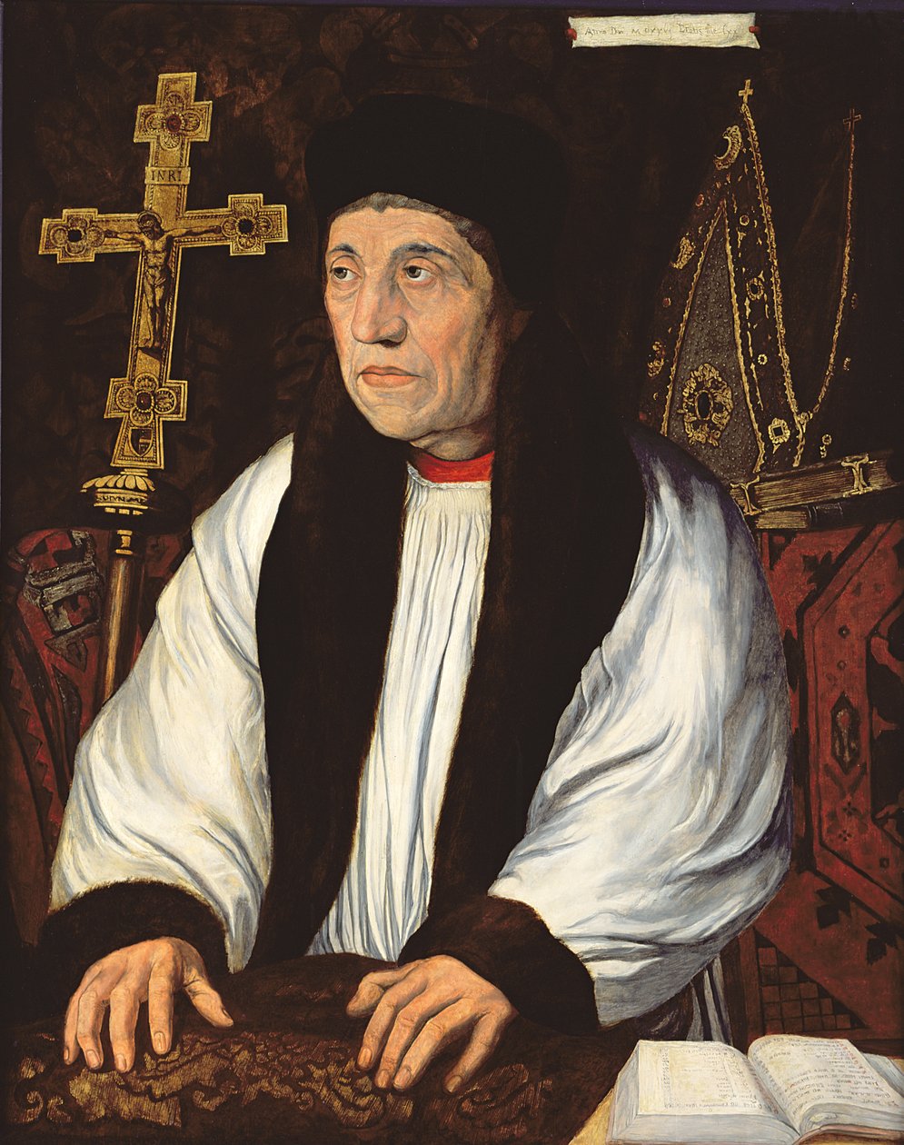 William Warham, Arzobispo de Canterbury, 1850 de Hans Holbein der Jüngere