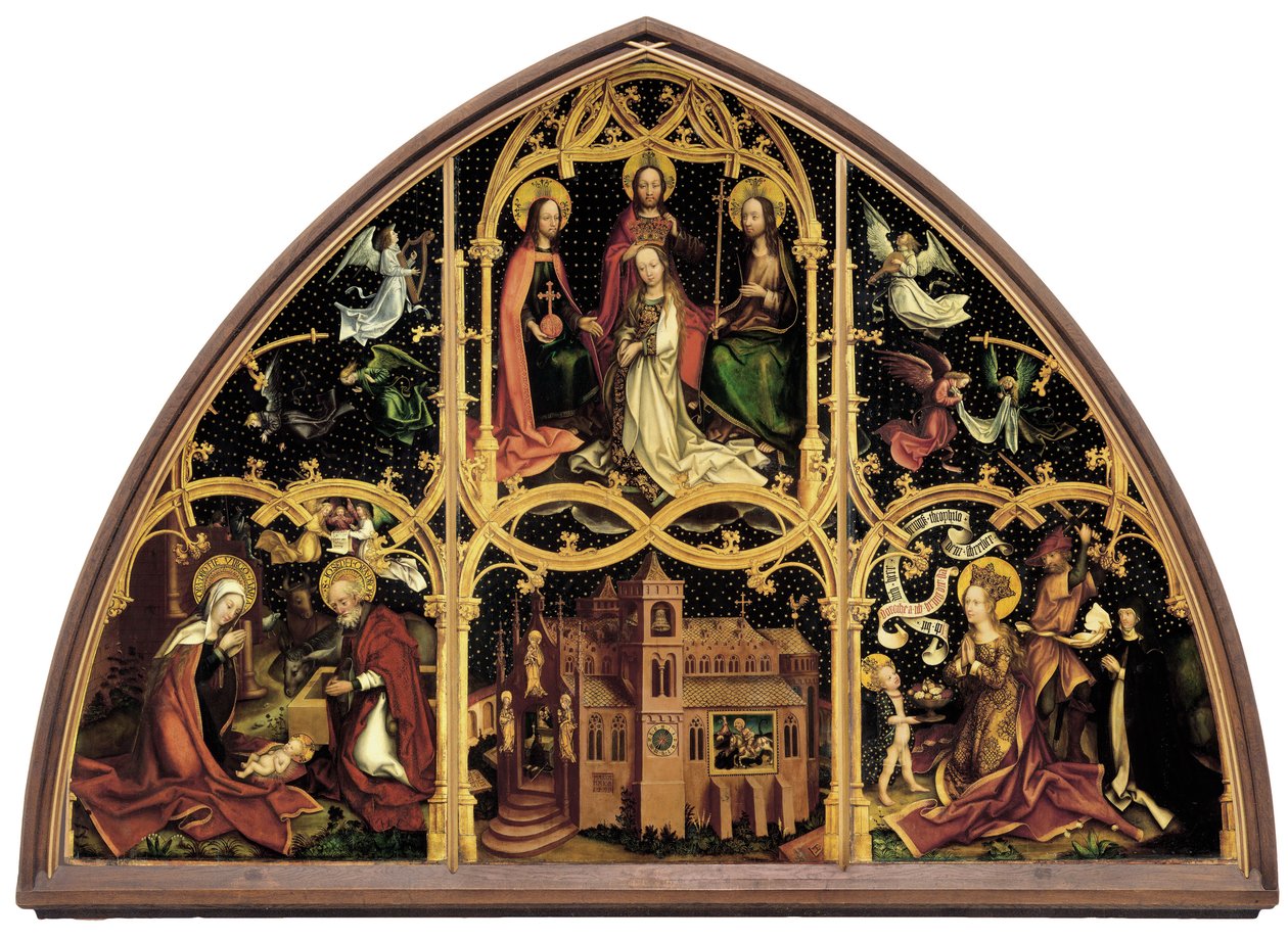 Alemán: Basilika Santa Maria Maggiore, rechter Tafel: Enthauptung der hl. Dorothea Basílica Santa Maria Maggiore de Hans Holbein the Elder