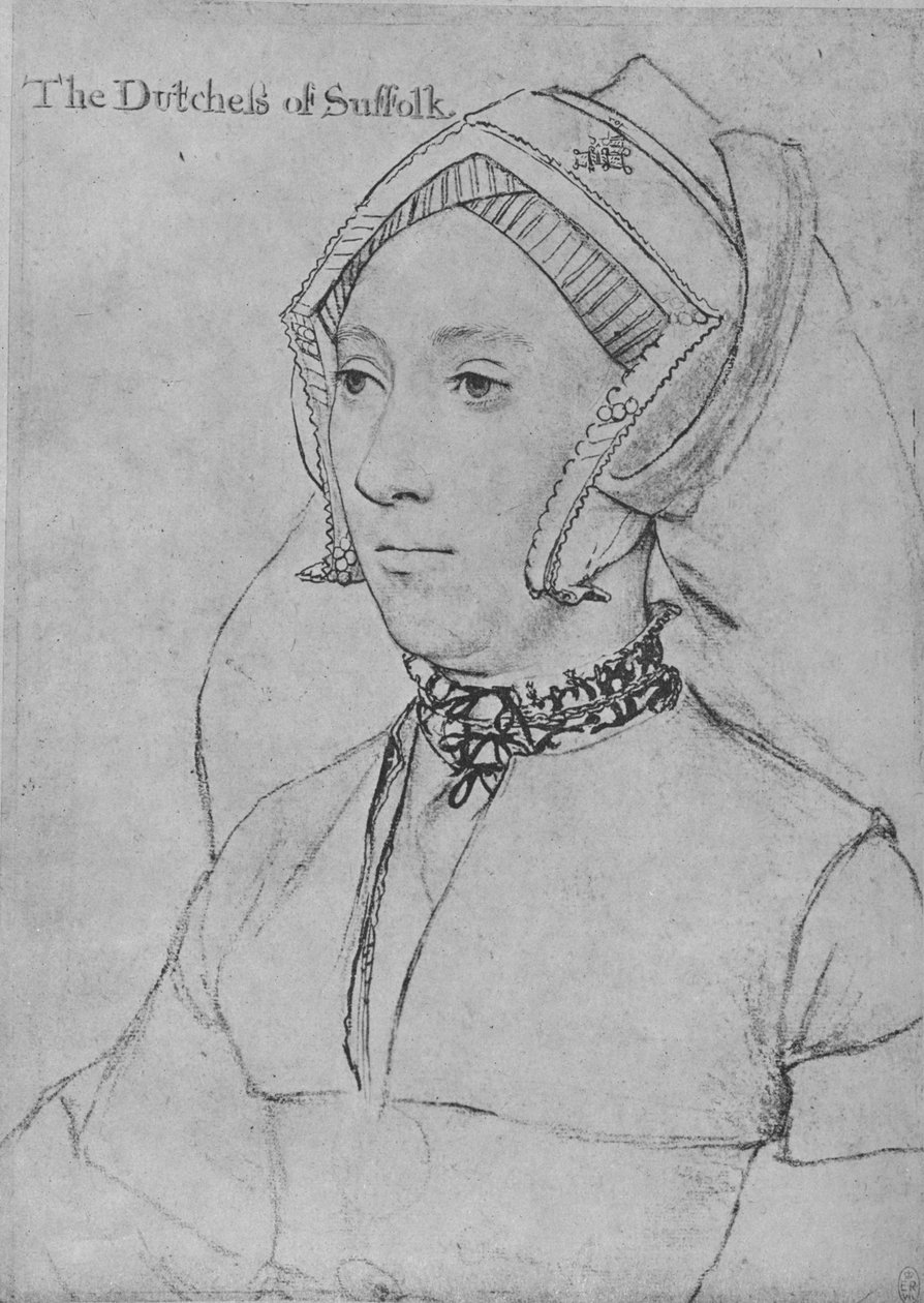 Catherine Willoughby, c1532-1543 1945 de Hans Holbein der Jüngere