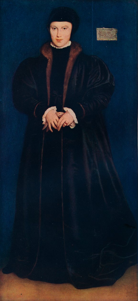 Cristina de Dinamarca, duquesa de Milán, 1538 de Hans Holbein der Jüngere