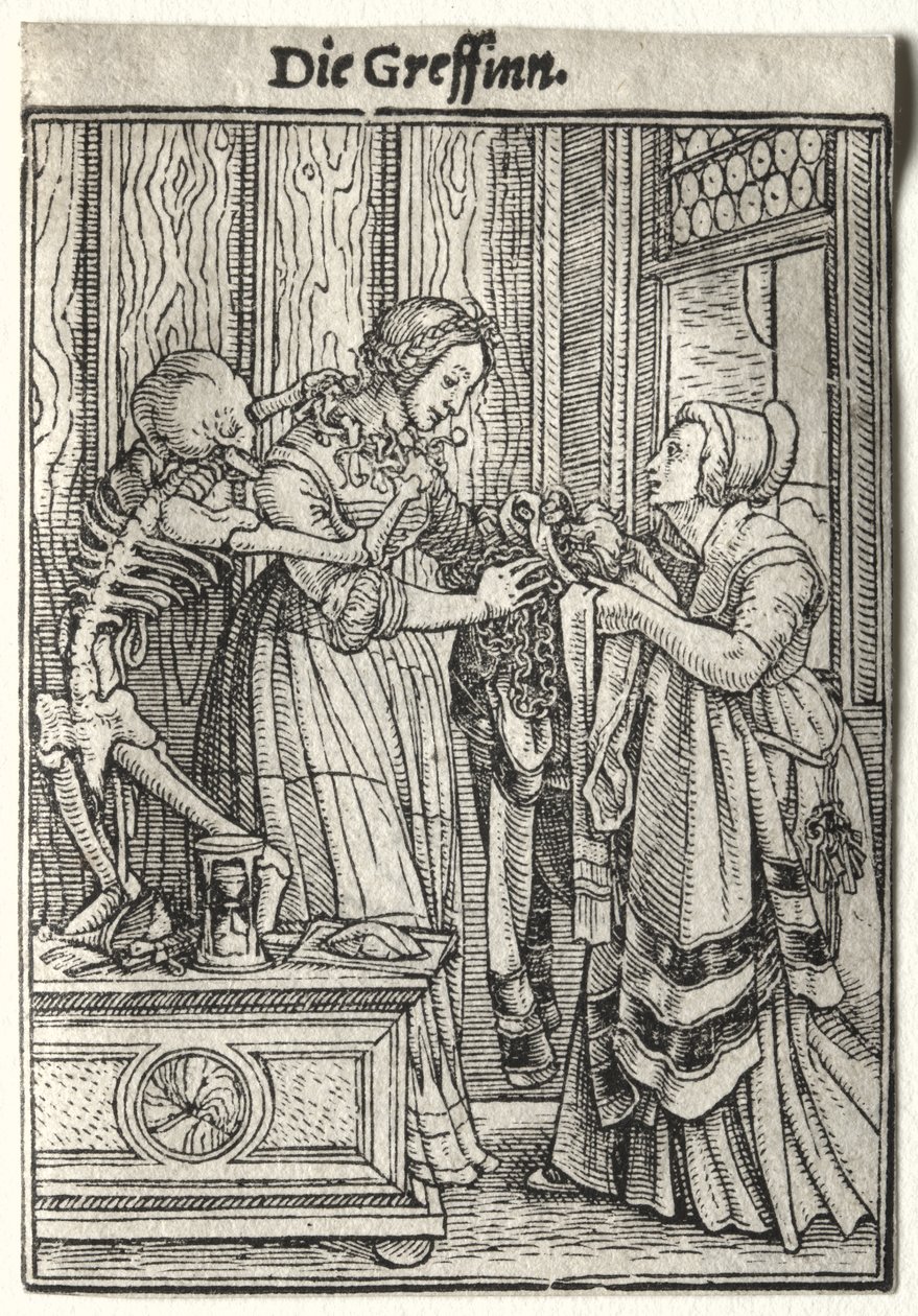 Danza de la Muerte: La Condesa de Hans Holbein the Younger