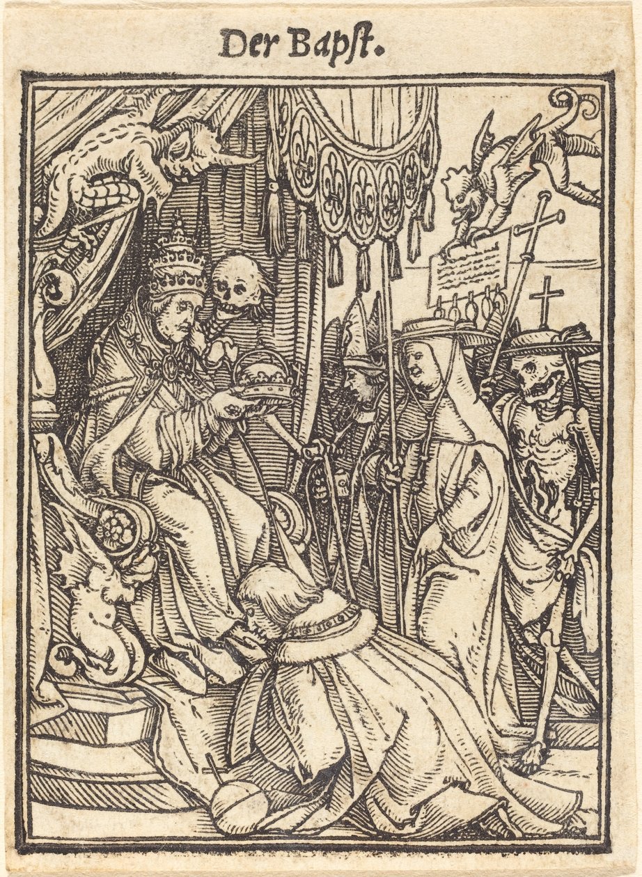 El Papa de Hans Holbein der Jüngere