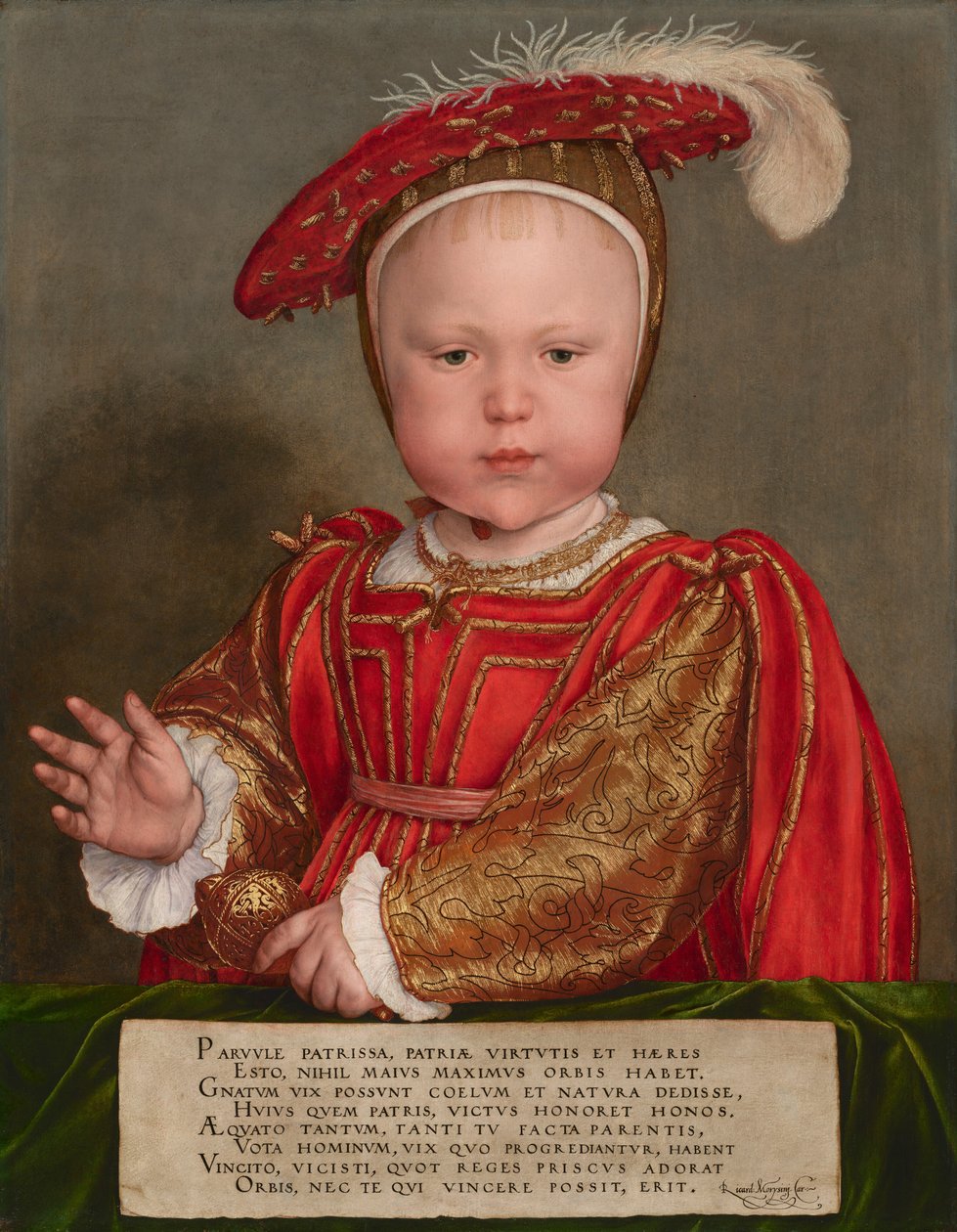 Eduardo VI de niño de Hans Holbein the Younger