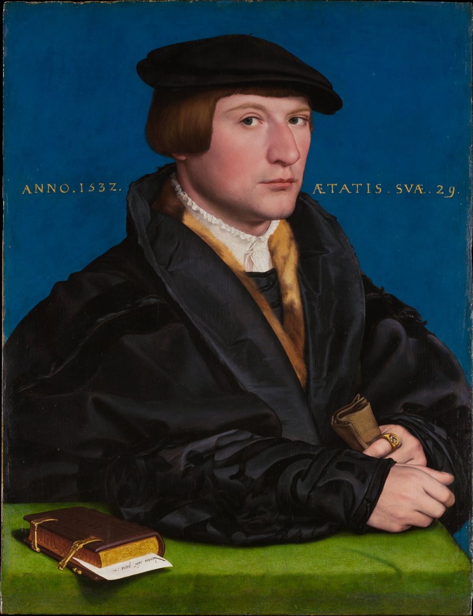 Hermann von Wedigh III (fallecido en 1560) de Hans Holbein the Younger
