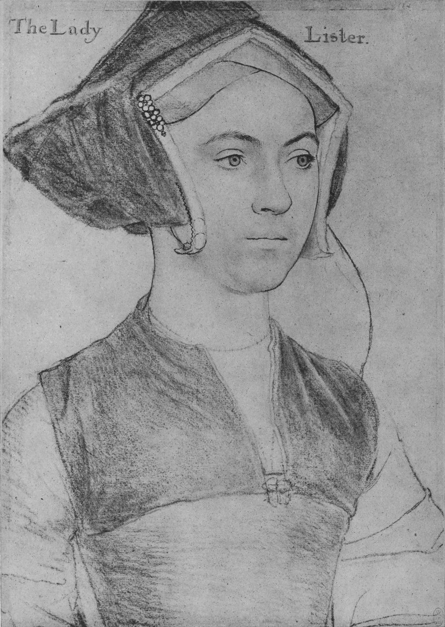 Jane, Lady Lister de Hans Holbein der Jüngere