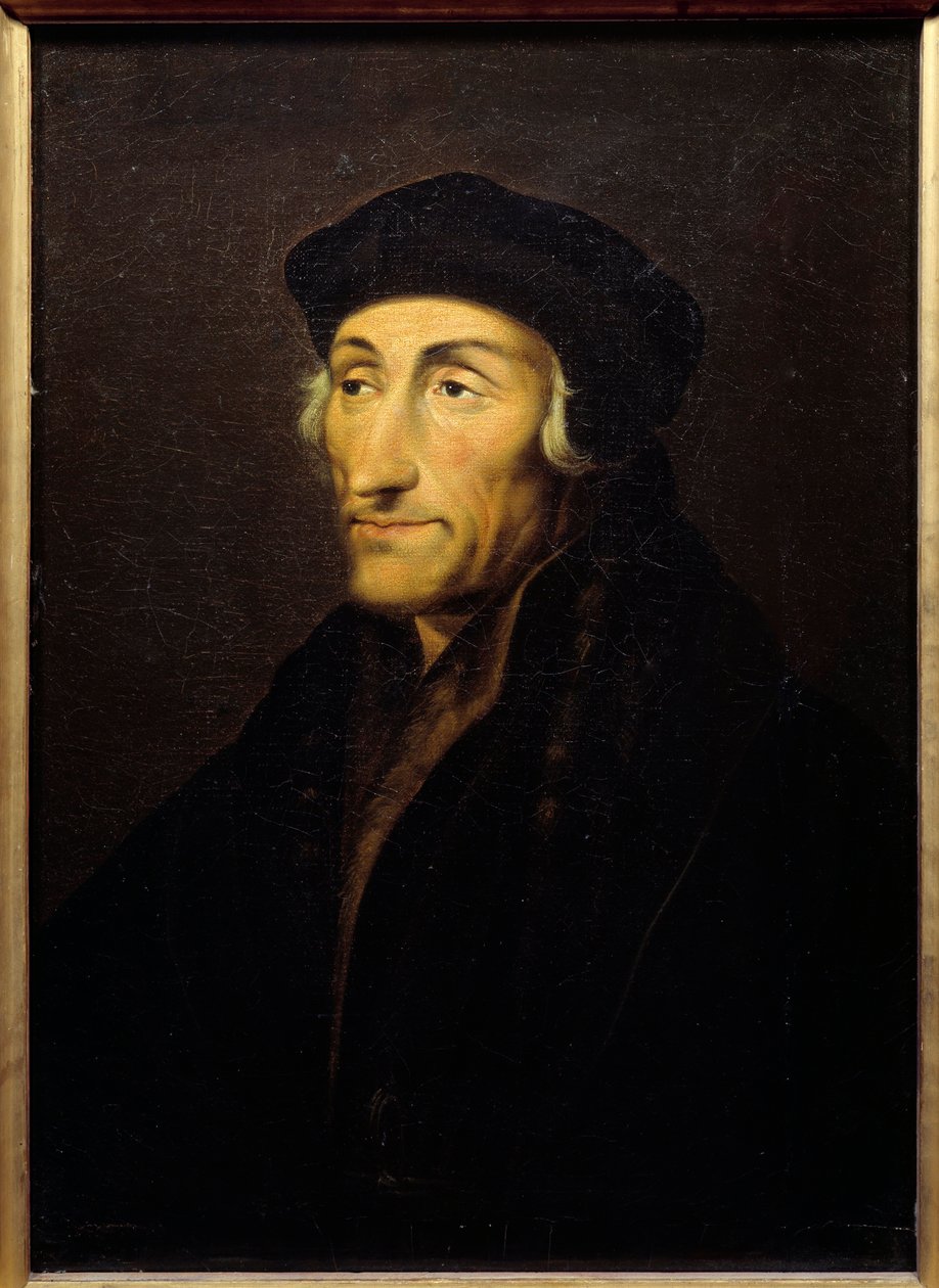 Retrato de Erasmo de Rotterdam de Hans Holbein der Jüngere