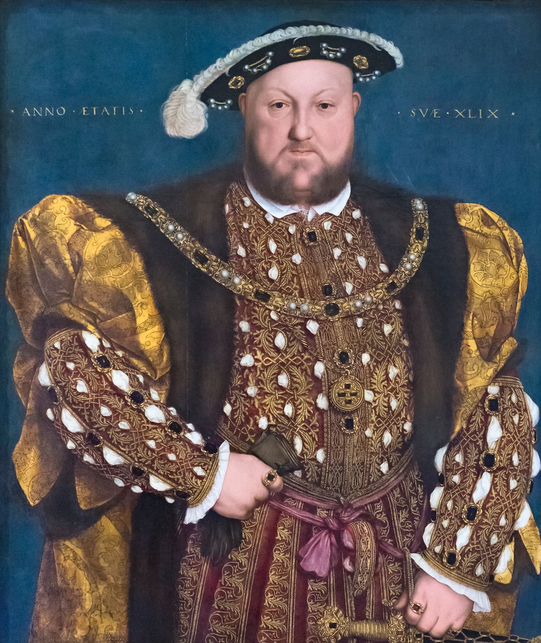 Retrato de Enrique VIII de Hans Holbein der Jüngere