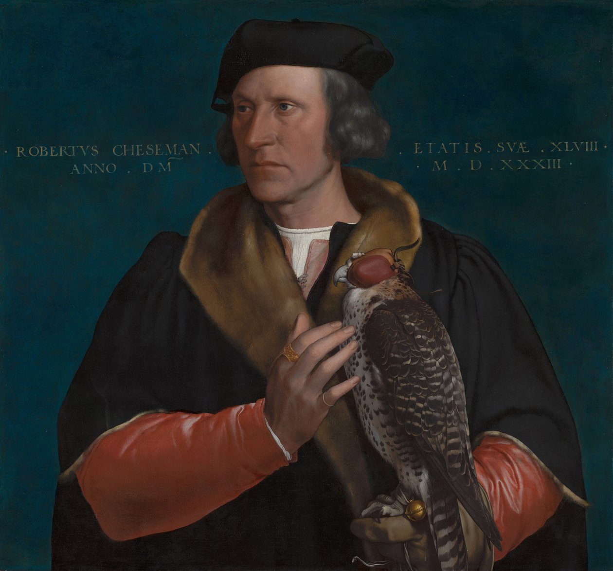Retrato de Robert Cheseman de Hans Holbein der Jüngere