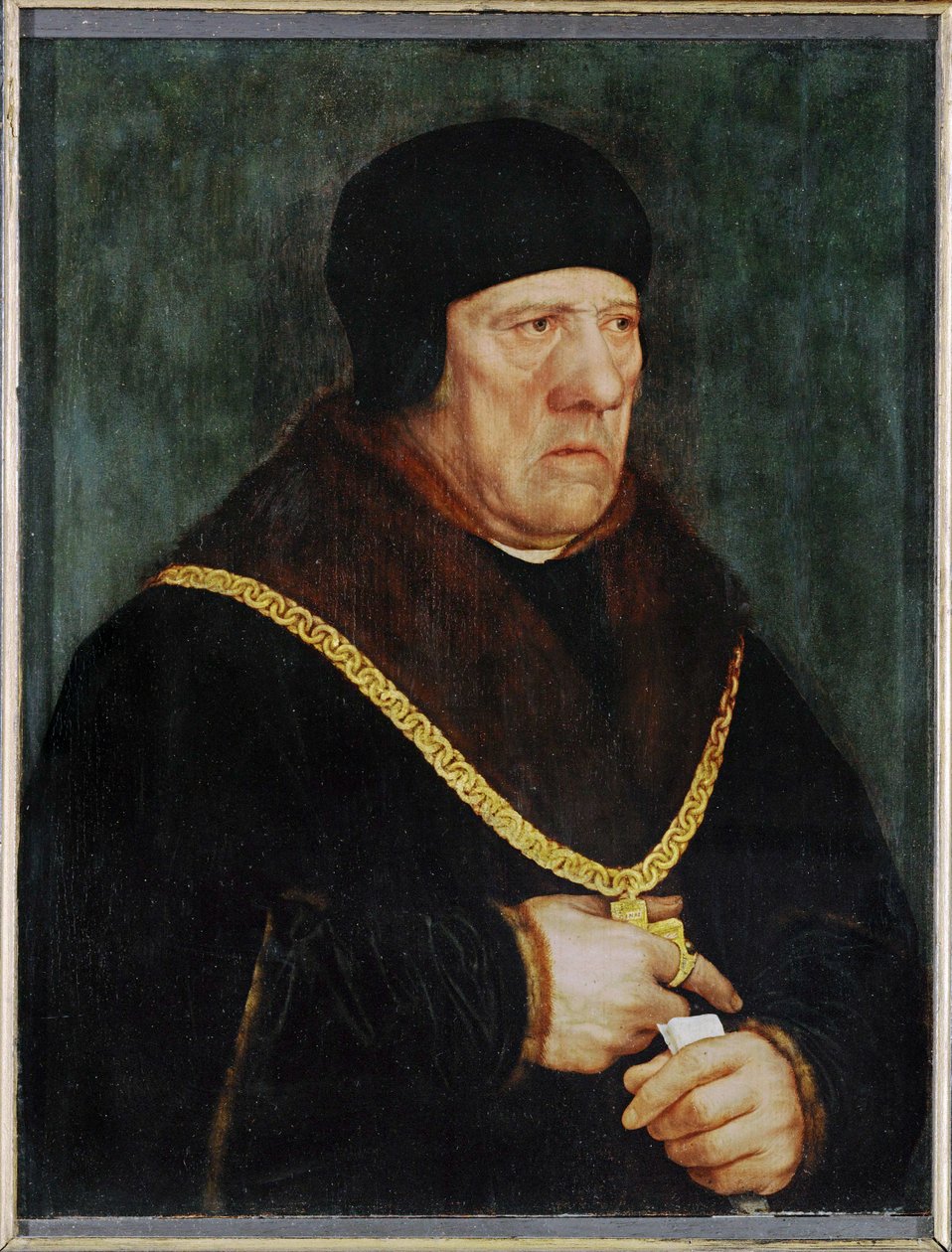 Sir Henry Wyatt, consejero del rey Enrique VIII ... de Hans Holbein the Younger