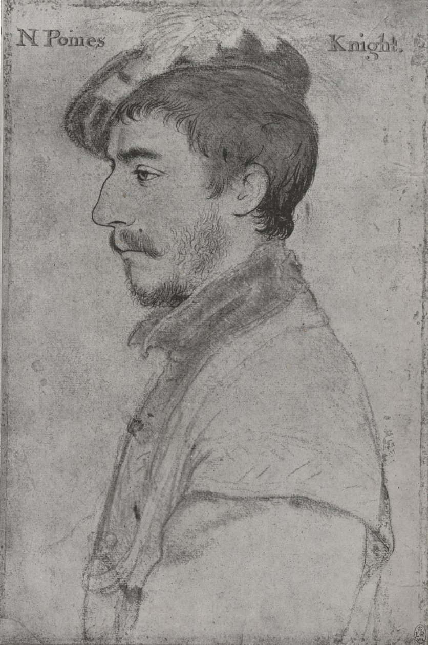 Sir Nicholas Poyntz, c1533-1543 1945 de Hans Holbein der Jüngere