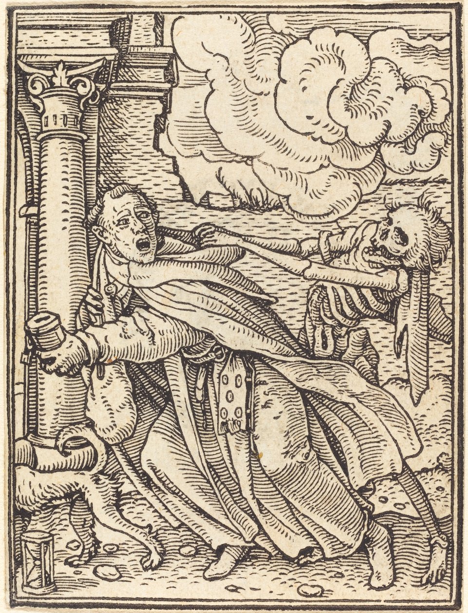 El fraile mendicante de Hans Holbein der Jüngere