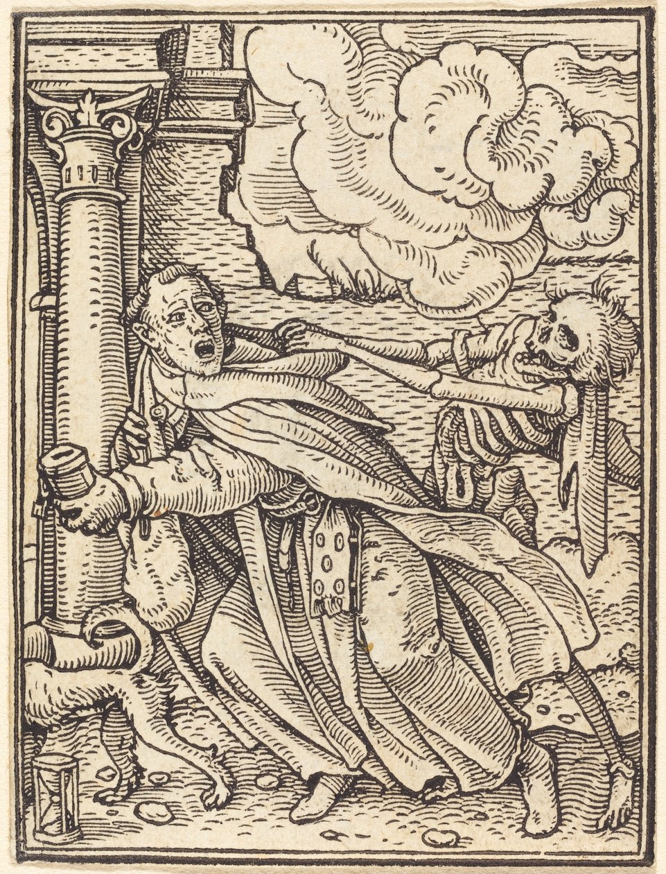 El fraile mendicante de Hans Holbein the Younger