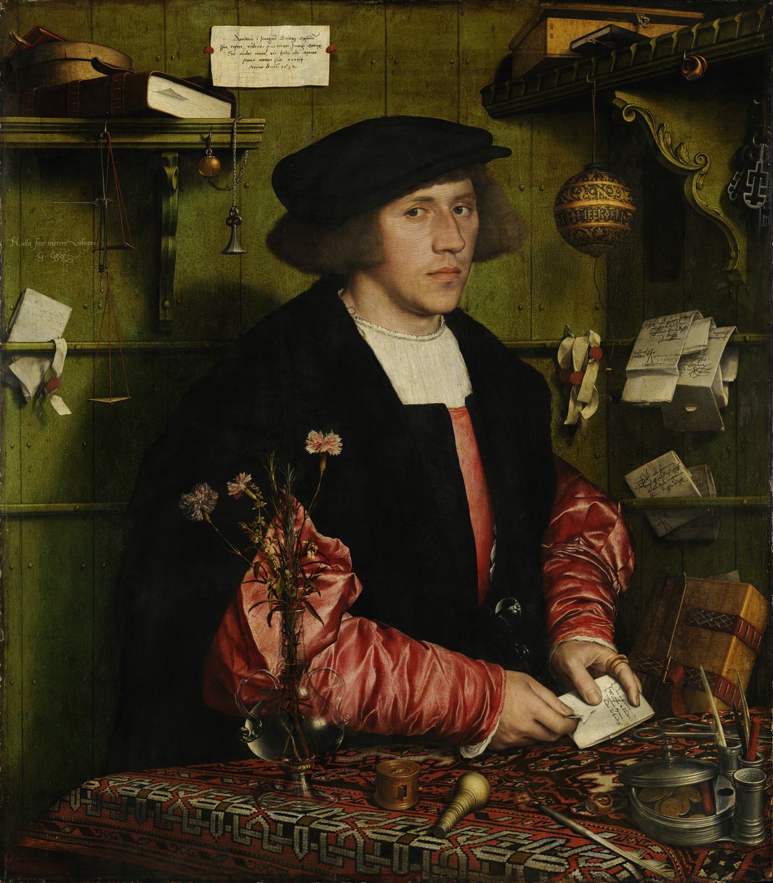 El comerciante Georg Gisze de Hans Holbein the Younger