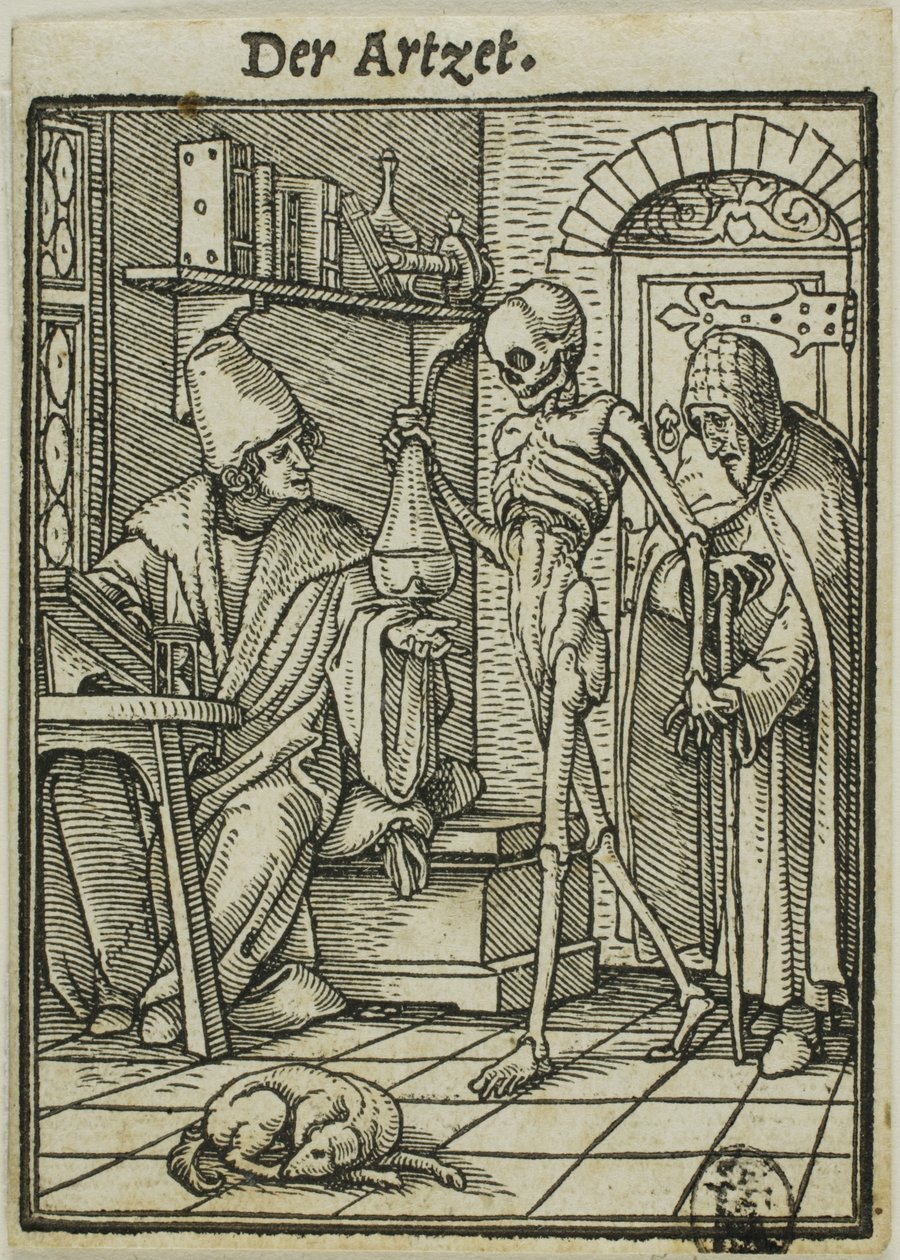 El médico de Hans Holbein the Younger