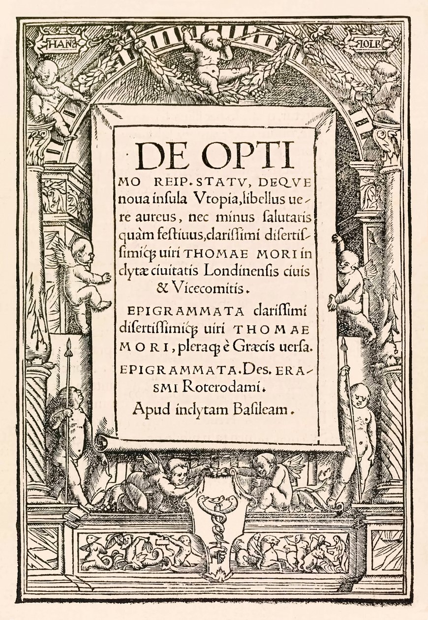 Página de título de la tercera edición de Basilea de 1518 de 