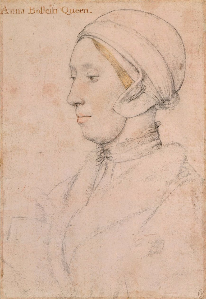 Dama desconocida Ana Bolena de Hans Holbein der Jüngere