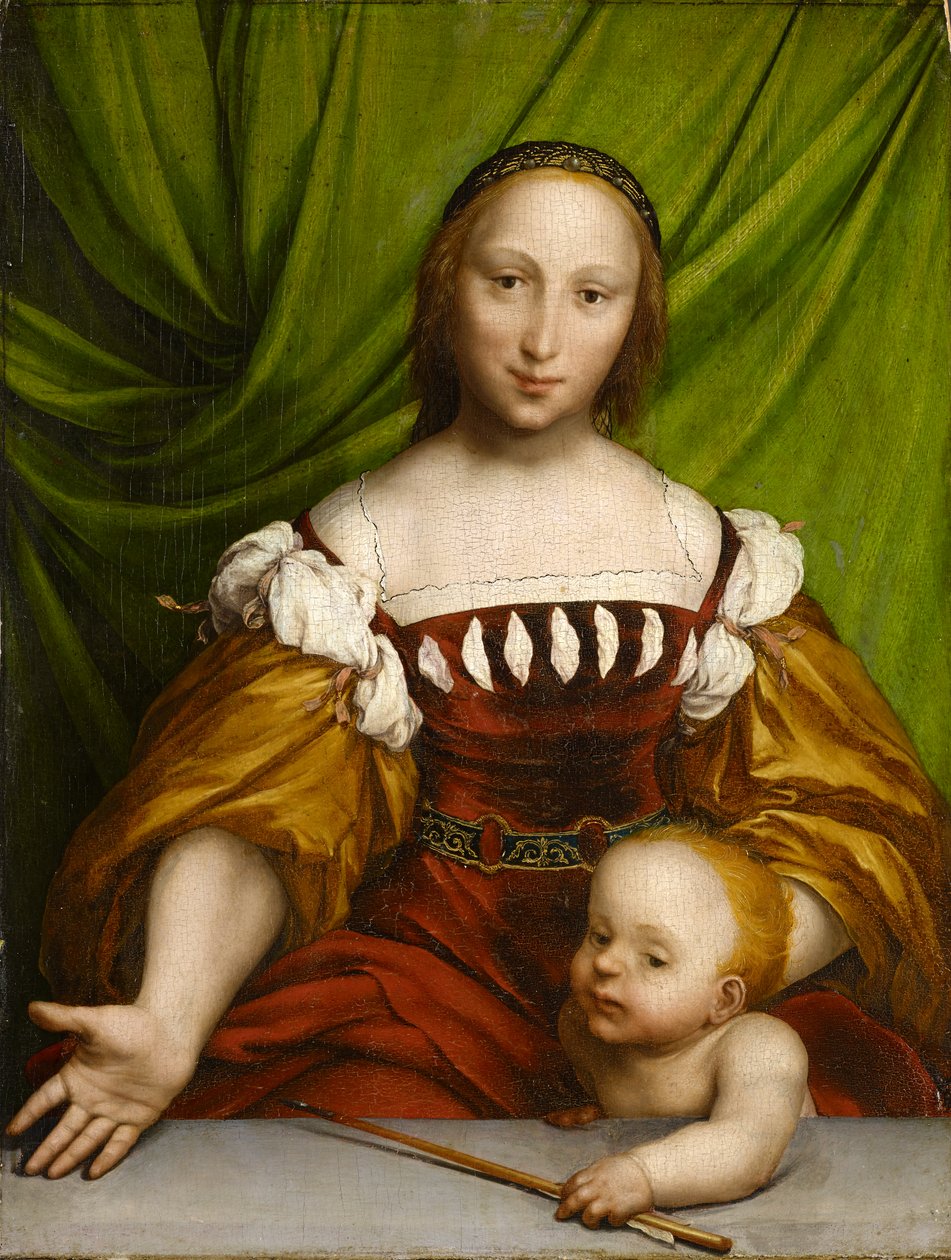 Venus con Cupido de Hans Holbein der Jüngere