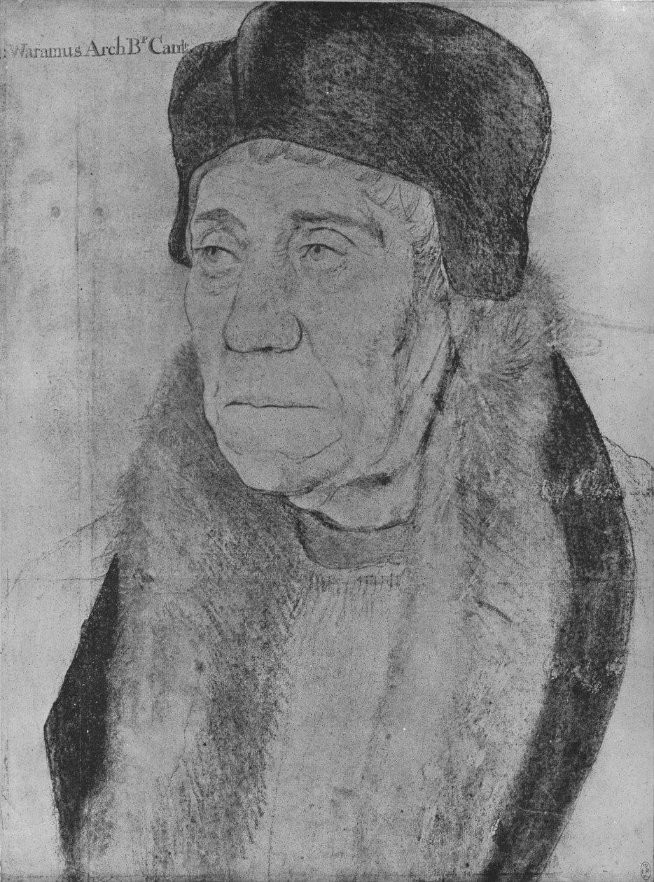 William Warham, Arzobispo de Canterbury, 1527 de Hans Holbein der Jüngere
