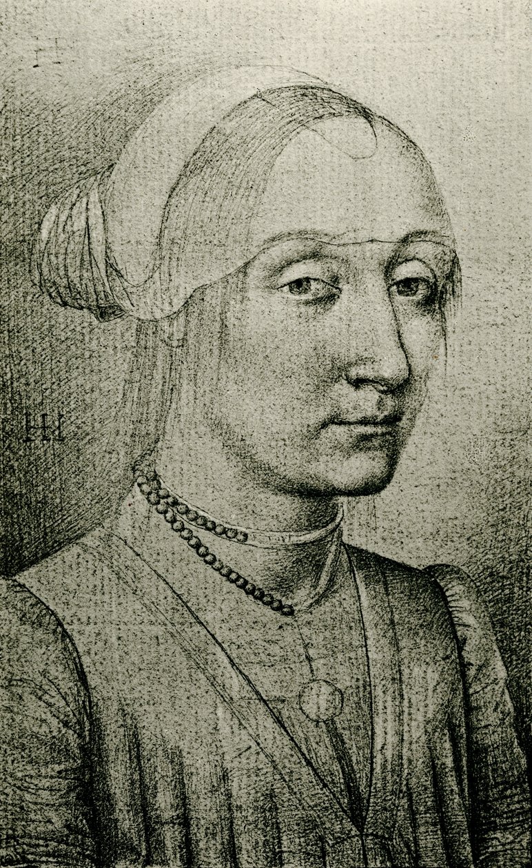 Retrato de mujer de Hans Holbein der Jüngere