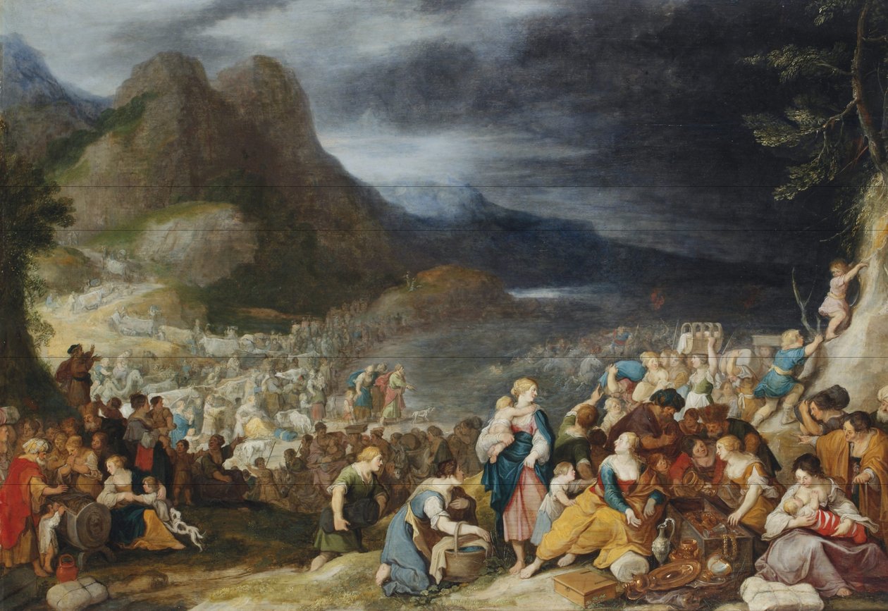 El cruce del Mar Rojo de Hans Jordaens III