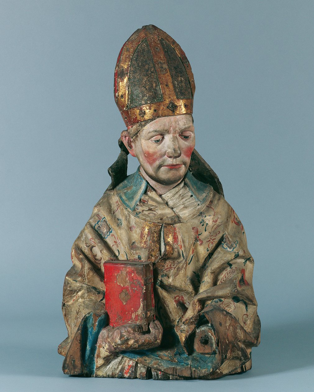 media figura de St. obispo de Hans Klocker (Umkreis)