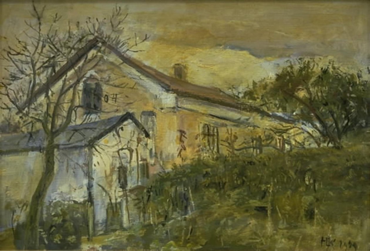 La casa de reuniones en Slagslunde de Hans Knudsen