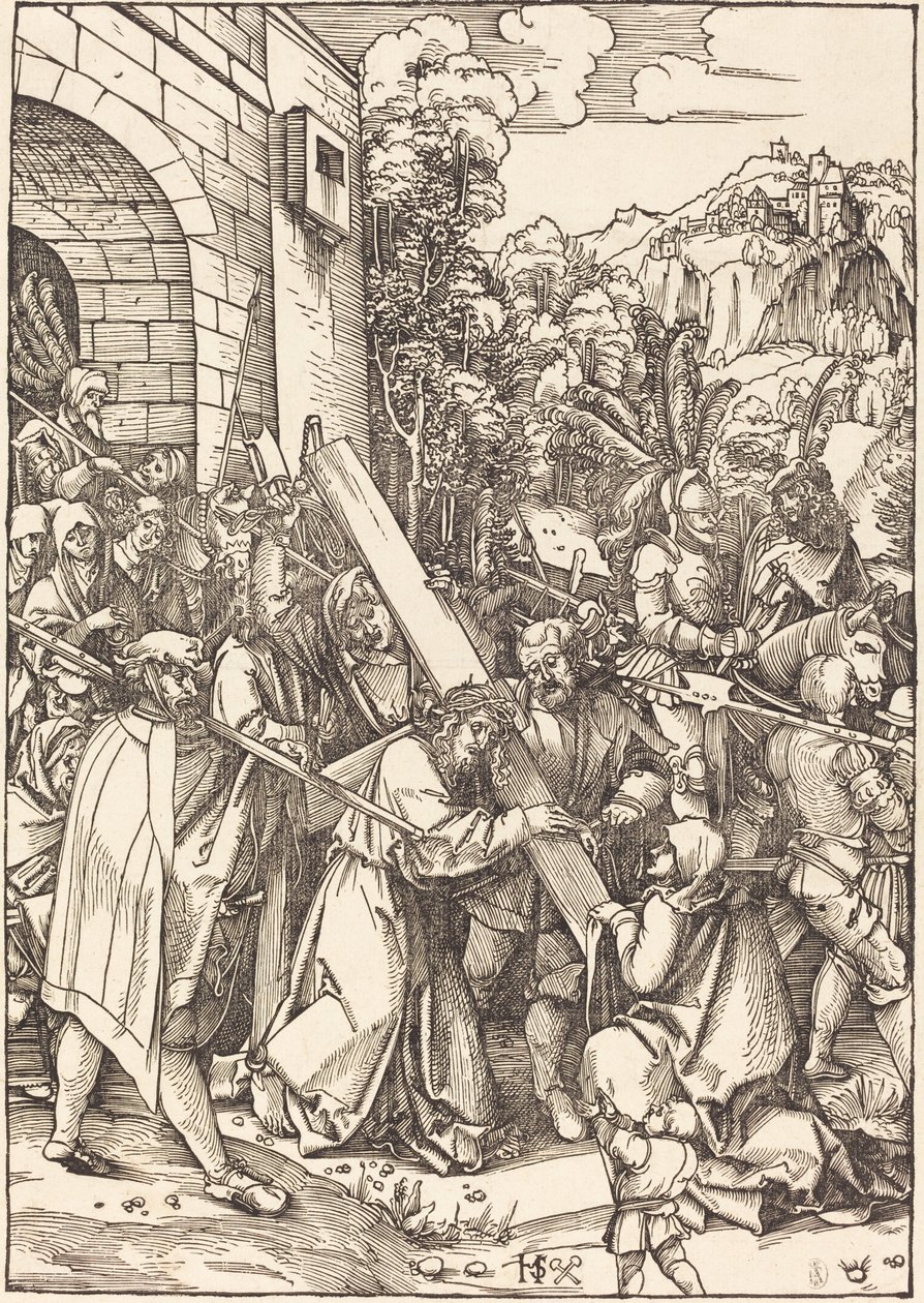 Cristo Portando la Cruz de Hans Leonard Schaufelein