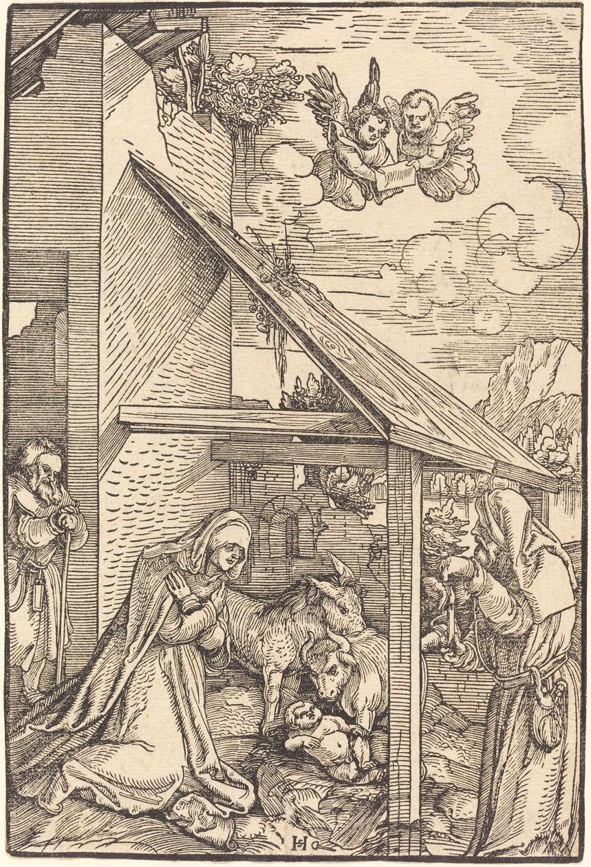 La natividad de Hans Leonard Schaufelein